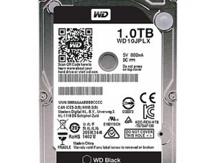 [Bán] Ổ Cứng HDD Laptop WD Black 1TB/16MB/7200/2.5/9.5mm