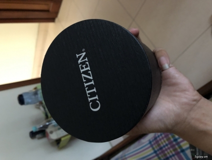 Bán đh Citizen Eco-Drive AT2205-01E new fullbox màu đen chính hãng
