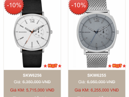 Cần bán đồng hồ skagen- đan mạch