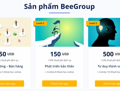Bee Group - Học và thực hành ngay Marketing Online - Sales