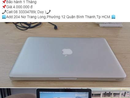 Macbook Pro 2010 4.000.000
