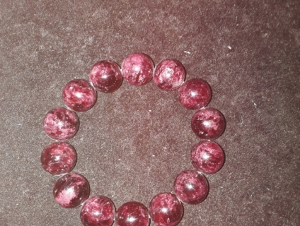 Vòng ngọc hồng lựu 14li - 14 viên tự nhiên 100% bao kiểm định theo Y/C - et 22g59  26/9/2019