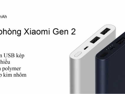 10000mAh Pin dự phòng Mi 2