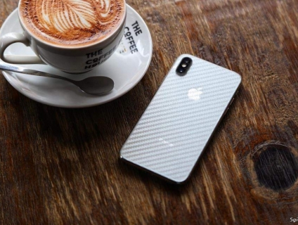 10 Miếng Dán Vân Cacbon Bảo Vệ Mặt Lưng iPhone X/Xs .. ET 22h59 -27/9/2019