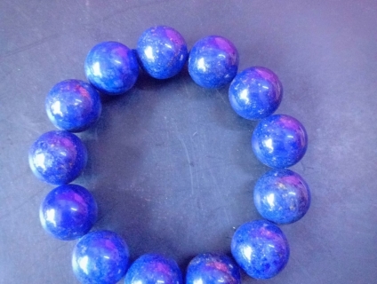 Vòng ngọc lưu ly 16li - 13 viên tự nhiên 100% bao kiểm định theo Y/C - et 22g59 - 01/10/2019