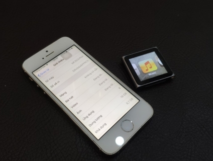 Combo iPhone 5S + iPod Nano Gen 6. End: 23h00 30/09/2019