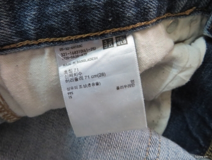 [authentic] jean  uniqlo (2nd)---et 23h 1/10/2019