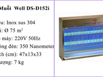 Đèn Diệt Muỗi WELL DS D152i – Đại Sinh