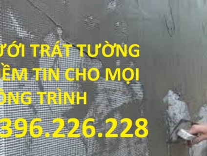 Lưới chống nứt, lưới trát tường cho các bề mặt cần trát phẳng giá rẻ