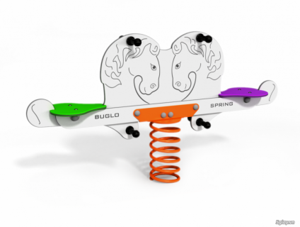 Bập bênh kỵ sỹ ngựa - Single 5013