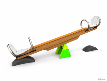 Bập bênh gỗ - Single 8013