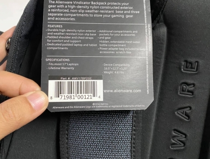 Balo Alienware Vindicattor V2 17.3