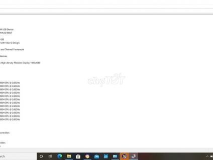 Lenovo thinkpad p1 99% còn bảo hành hãng tới 1/3/2020