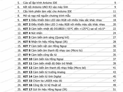 Bộ KIT 38in1 Internet vạn vật