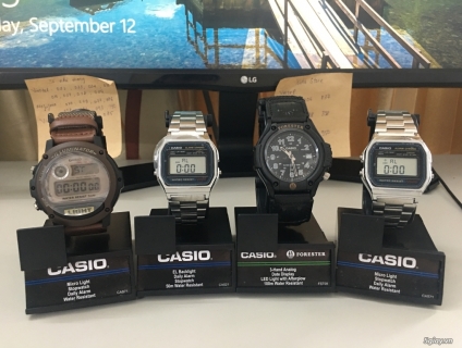 Đồng hồ chính hãng Casio : Giá từ 550.000 - 750.000