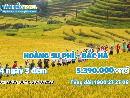 Tour du lịch Hoàng Su Phì - Bắc Hà