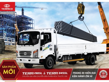 xe tải 1.9 tấn Daehan Tera 190SL tại Hải Phòng- Quảng Ninh
