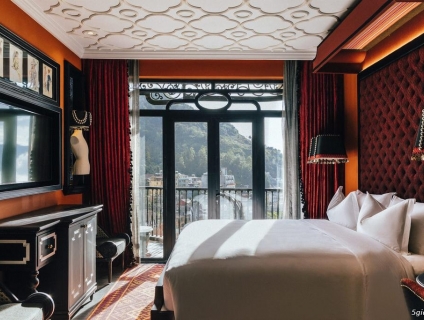 Siêu rẻ 2N1Đ Hotel de la Coupole 5*  +Vé Tàu hỏa + Cáp treo Fansipan