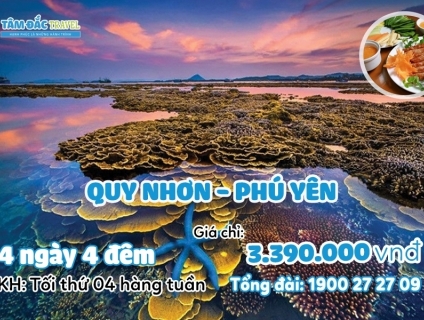 Tour du lịch Quy Nhơn - Phú Yên