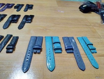 Shop thay dây đồng hồ da bò cá sấu đà điểu cá đuối dĩ an bình dương