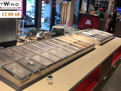 Cần bán: QUẦY THỨC ĂN TỰ CHỌN thiết kế đẹp, sang trọng, chắc chắn