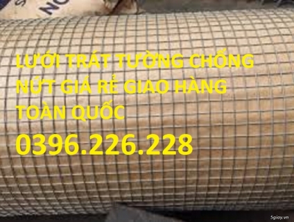 Dây 1.2mm ô17*17 khổ 1m cuộn 30 mét lưới trát tường giao hàng nhanh