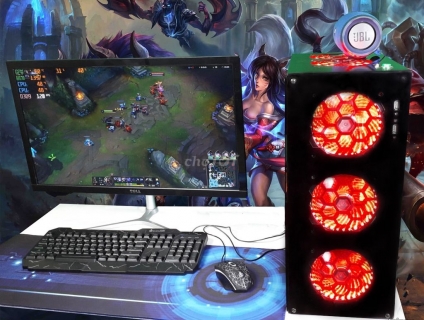 PC 8NHÂN 16LUỒNG RX550 4G MỚI FULLBOX HỌC TẬP GAME