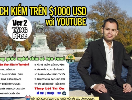 USB Youtuber AZ - Học Kiếm Tiền YouTube Từ A - Z