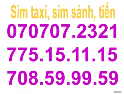 Sim số dễ nhớ mạng mobi chính chủ ai cần cứ liên hệ