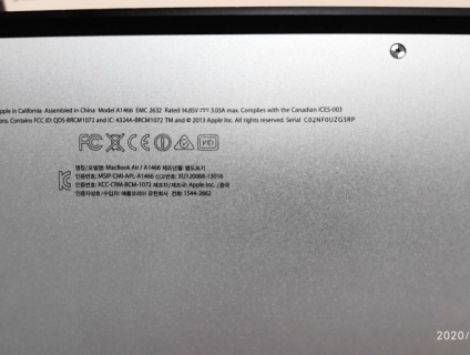 Cần Bán: Macbook Air như hình