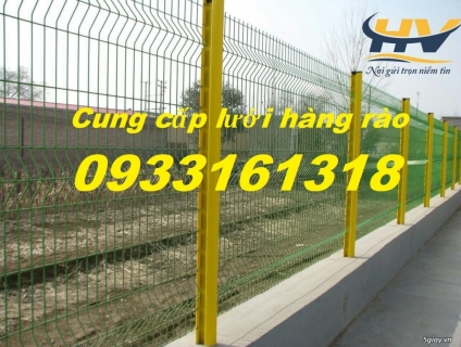 Hàng rào lưới thép hàn, hàng rào mạ kẽm, hàng rào sơn tĩnh điện