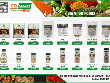 GIA VỊ NHẬP KHẨU – SẢN PHẨM KHÔNG THỂ THIẾU TRONG MỖI BỮA ĂN GIA ĐÌNH