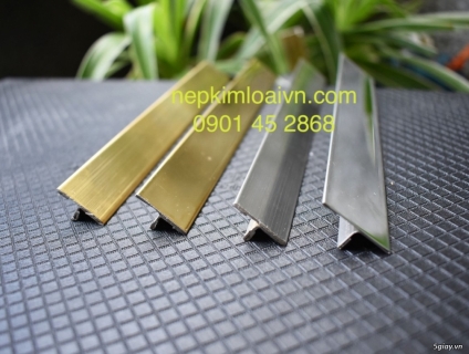 nẹp inox 304 chữ T, nẹp inox 304 chữ V, nẹp inox 304 chữ U