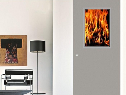 Cửa thép chống cháy P1