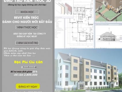 Học revit kiến trúc ,xây dựng tại Gò Vấp TP.HCM