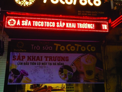 Làm biển quảng cáo led tại Hà Nội