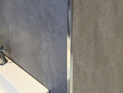 Ứng dụng của nẹp chữ V ốp góc vuông trong thi công nội thất