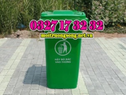 Chuyên bán thùng rác công nghiệp 240l HDPE giá rẻ Bình Dương