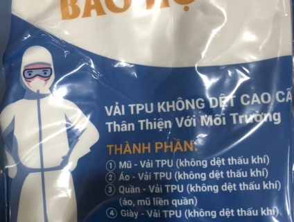 Quần áo bảo hộ y tế phòng dịch cấp độ 3