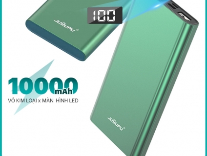 SALE SỐC 198K SDP 10.000mAh Led hiển thị phần trăm pin, cổng USB 2A