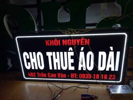 Biển led âm bản giá rẻ