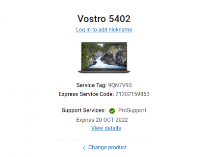 Dell Vostro 5402 BH Dell 1 năm mới tháo mở test