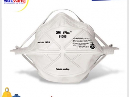 KHẨU TRANG 3M VFLEX 9105 N95 CHỐNG BỤI VÀ VIRUS