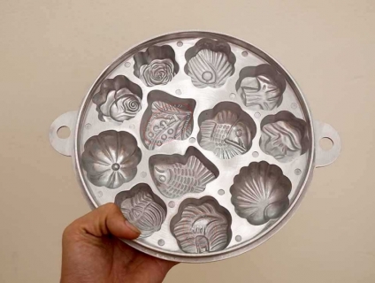 Khuôn Làm Bánh Bông Lan Loại Đặc Biệt, Khuôn Làm Bánh Thuẫn Loại Dày