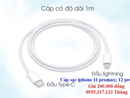 Bán các loại cáp sạc điện thoại tại quận Phú Nhuận HCM