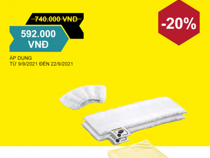 Bộ Khăn Lau Nhà Bếp Microfibre