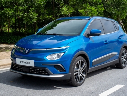 Xe ô tô Điện - Hình ảnh thực tế Vinfast VFe34