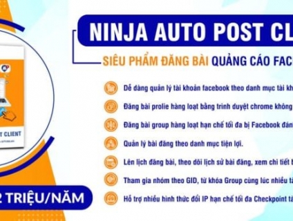 Phần mềm đăng bài tự động ninja auto post