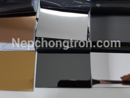 Nẹp U inox góc cạnh, chạy chỉ kết thúc sàn, tạo điểm nhấn nội thất