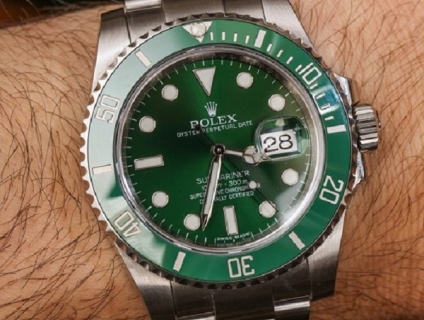 3 mẫu đồng hồ Rolex mặt xanh lá cây sang trọng và đẳng cấp